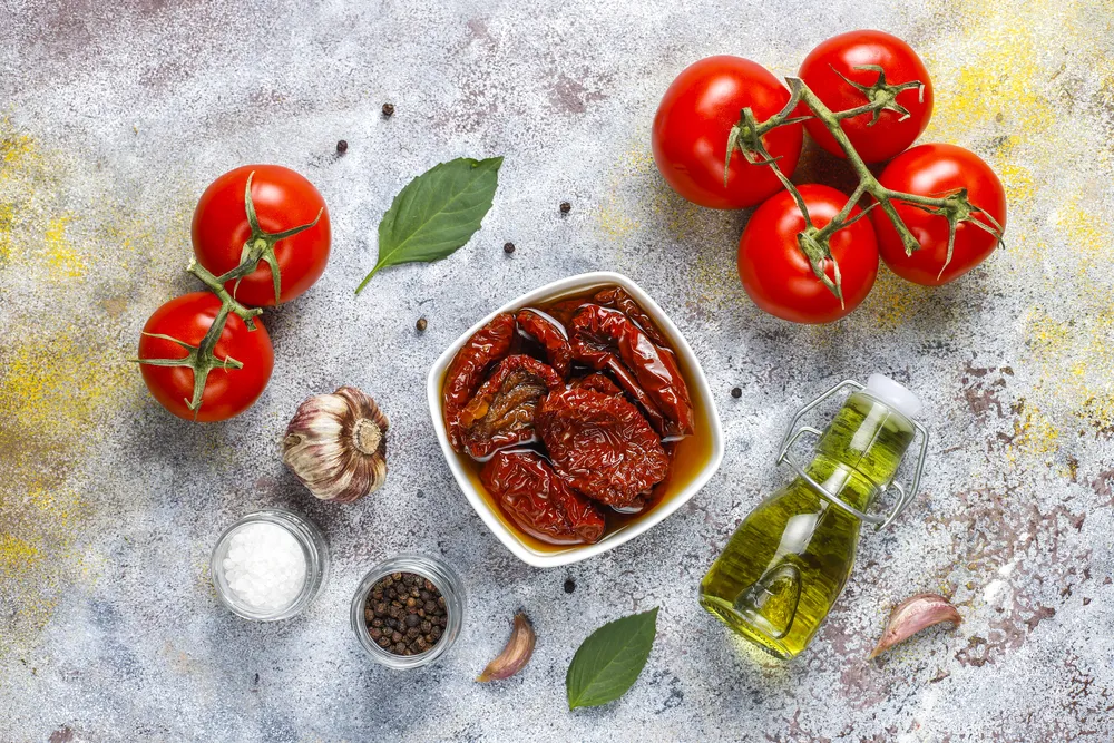 tomates secos en aceite
