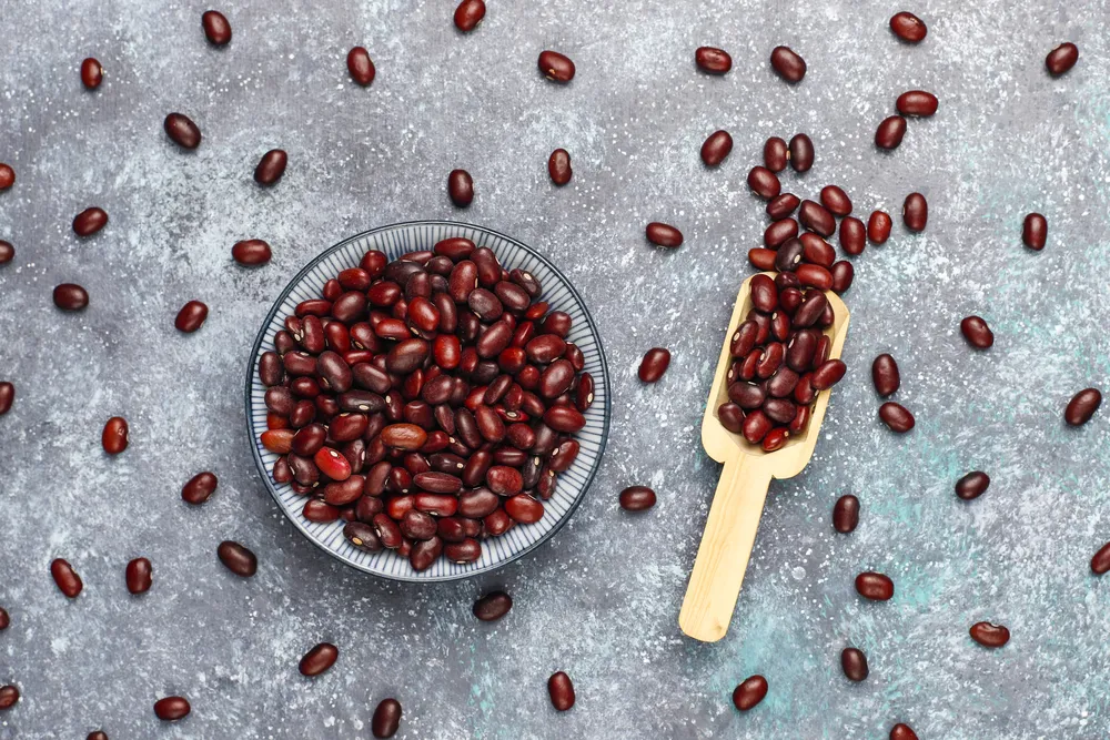 frijoles rojos como ingrediente en sándwiches para untar