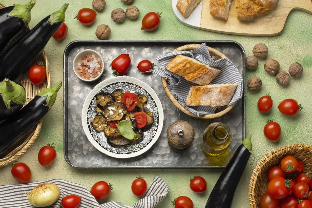 berenjenas en la dieta mediterránea
