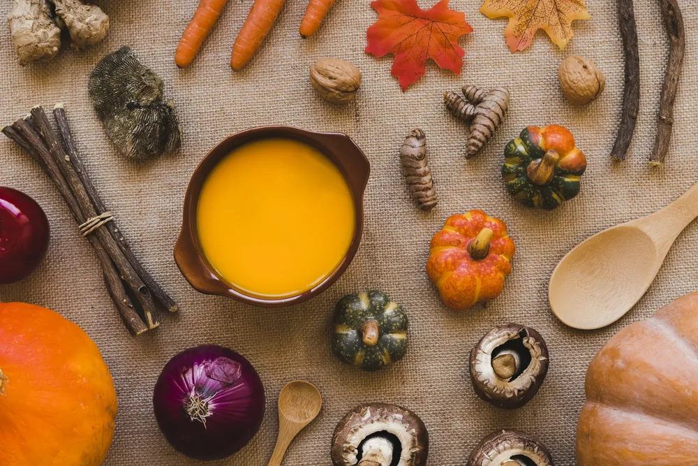 dieta saludable de otoño